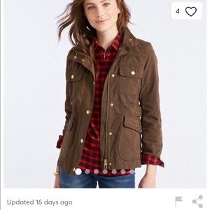 LL Bean Signature waxed field jacket